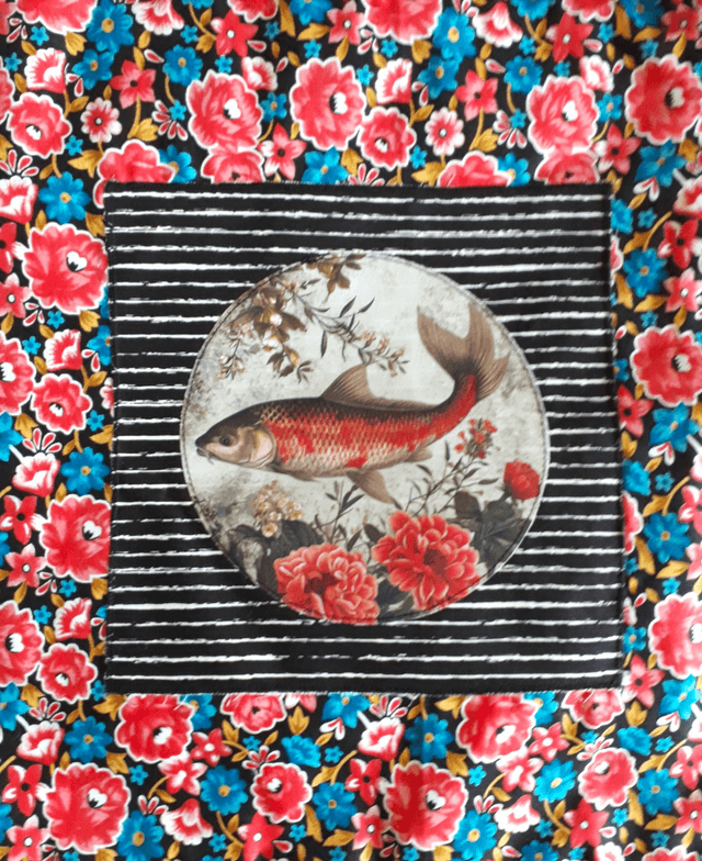 Sac tote bag Carpe Koï